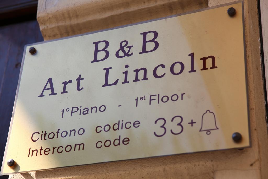 林肯艺术酒店 巴勒莫 外观 照片